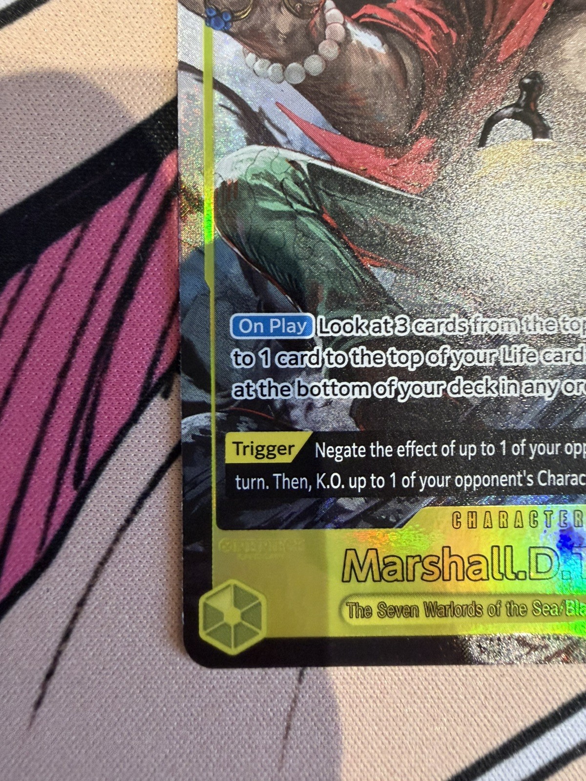 Marshall.D.Teach (119) (Alternate Art) OP16-119 *PSA 10 WORTHY*