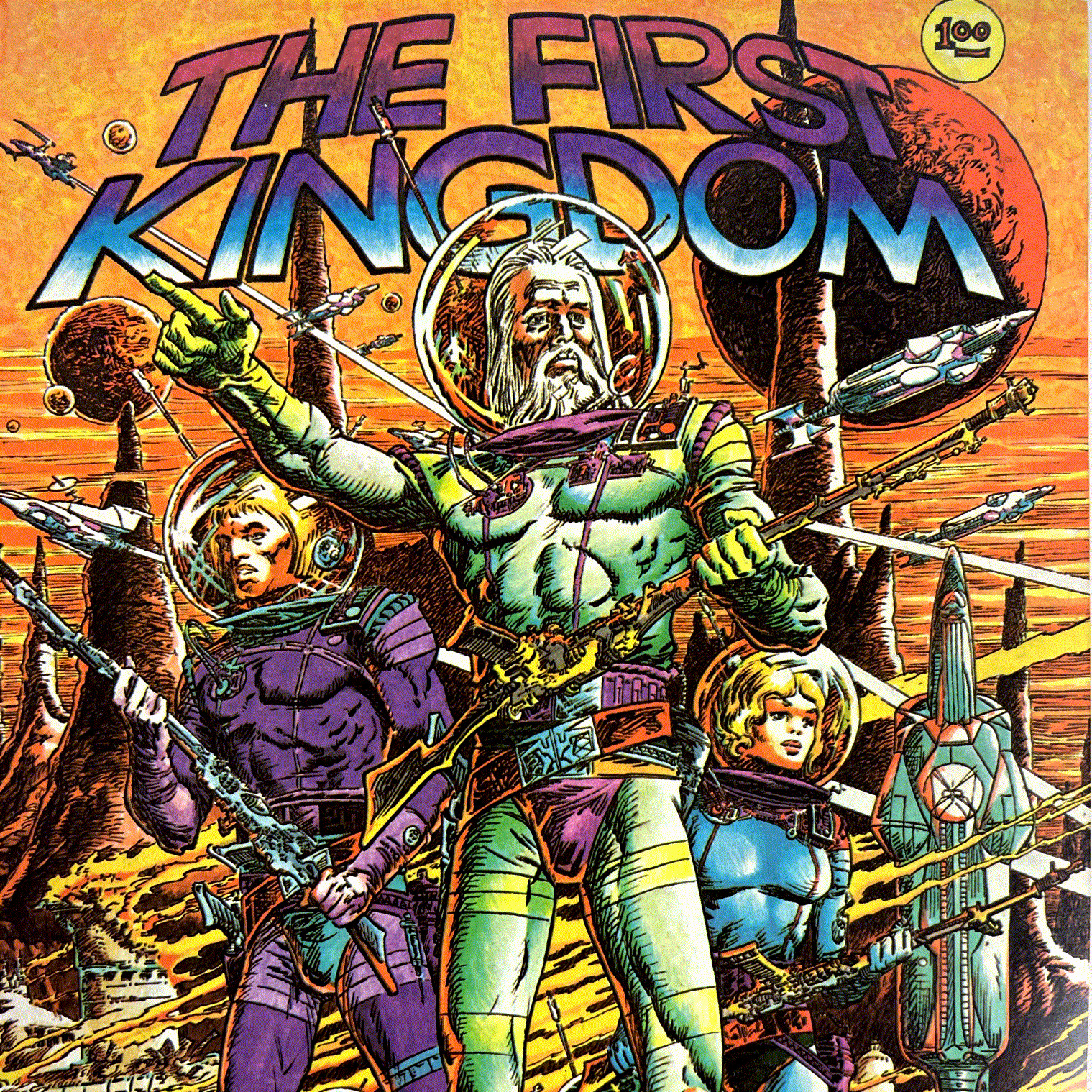 The First Kingdom Book Seven Indie Jack Katz 1977 Science Fiction