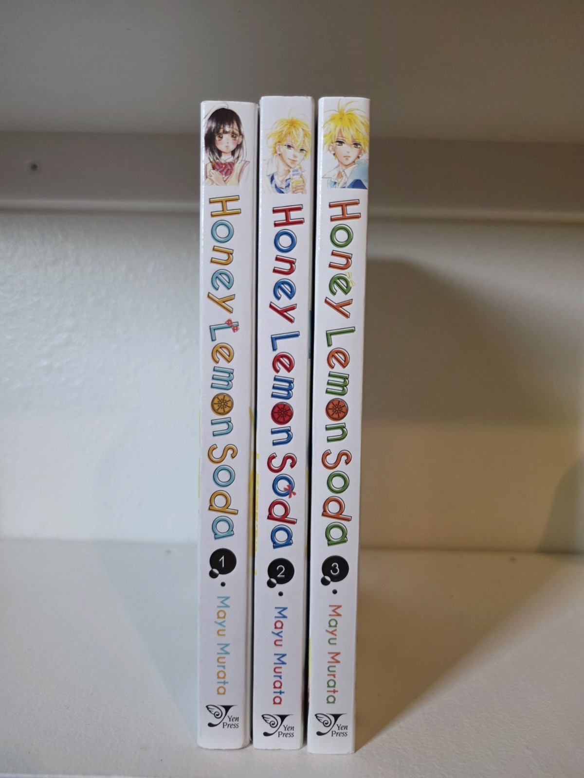Honey Lemon Soda Vol. 1-3 by Mayu Murata Manga Shôjo Yen Press English