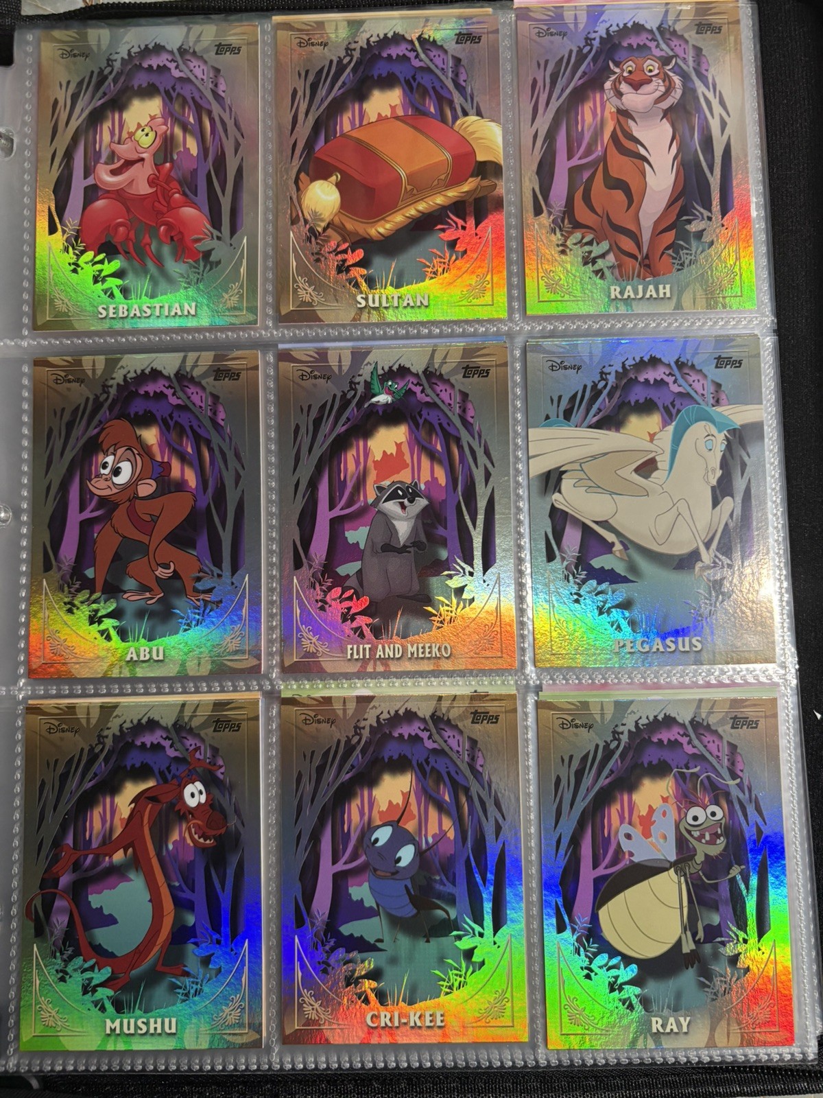 2025 Topps Disney Wonder Furry Friends Insert Base 25 Card Complete Set Lot