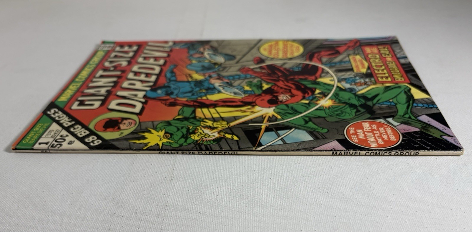 Giant-Size Daredevil #1 (1975) See The Man Without Fear Battle As Never Before!