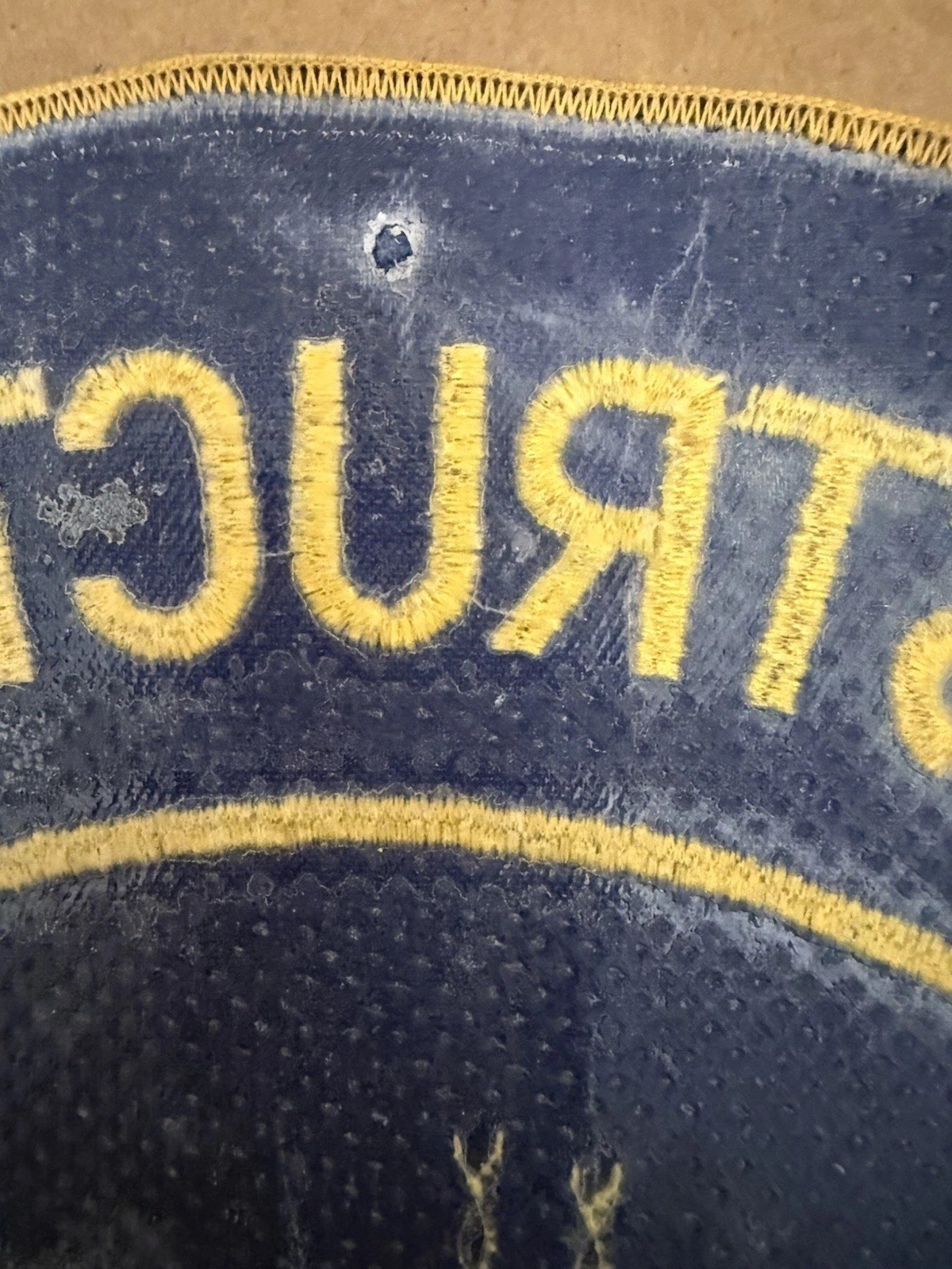 Elevator Contructors Union No. 1 Of New York And Vicinity Patch HOLES 12 Inch