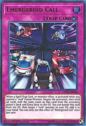 Emergeroid Call 1st Edition Ultra Rare Legendary Duelists LEDU-EN032 NM