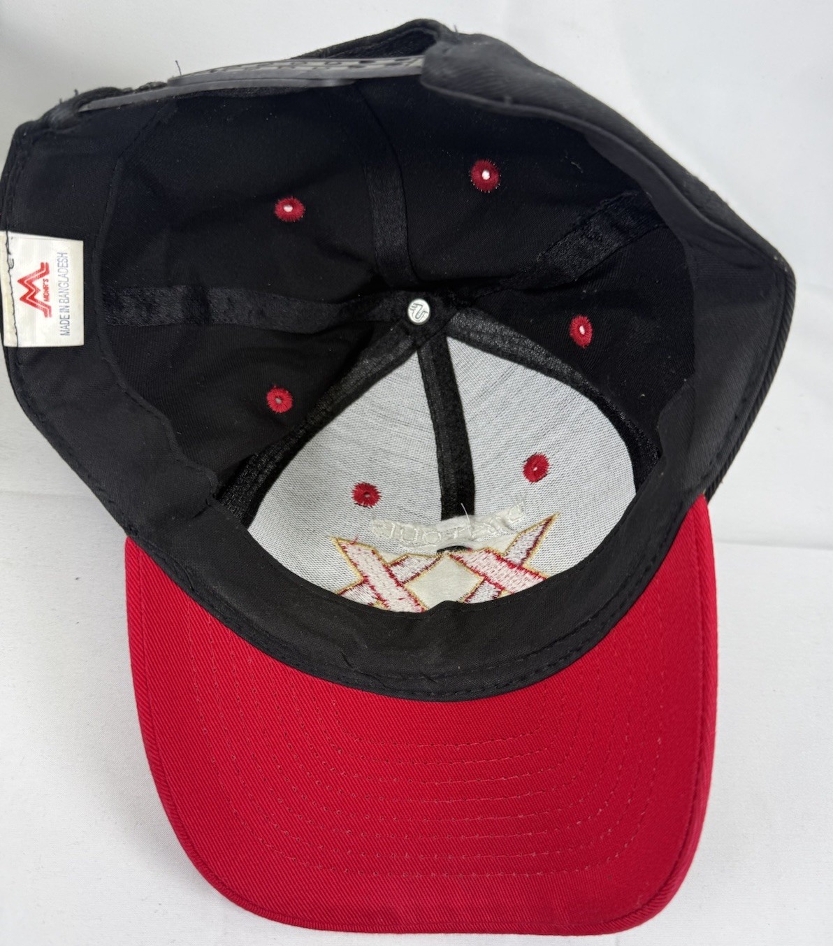 Vintage Dos Equis XX Hat Cap SnapBack Imported Beer Mohr’s Red Black Embroidered