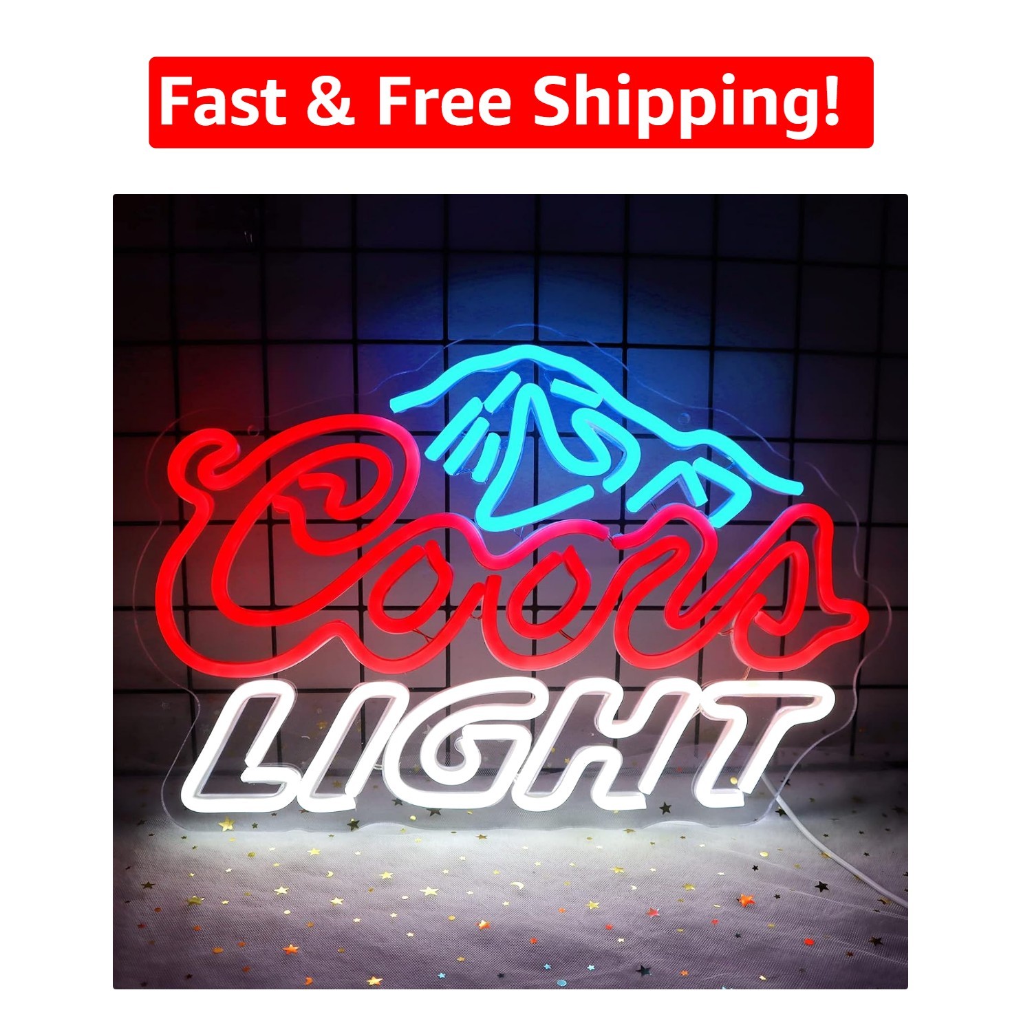 17×11 Inch Crs LIGHT Neon Wall Sign – Perfect Decorative Gift for Any Occasion
