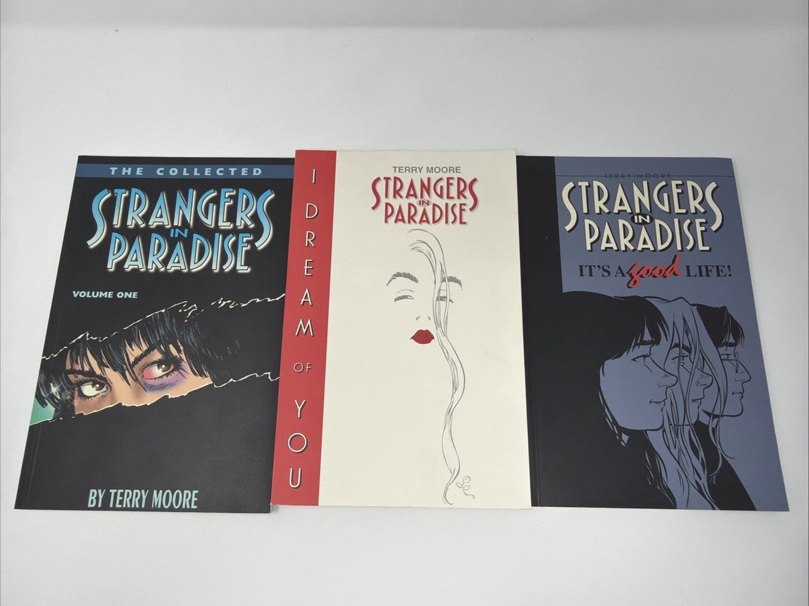Collected Strangers in Paradise Vol. 1 – 3 1998, Abstract Studios, Terry Moore
