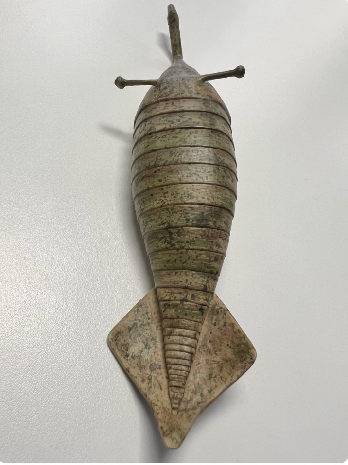 Tully Monster Extinct prehistoric 8″ long!