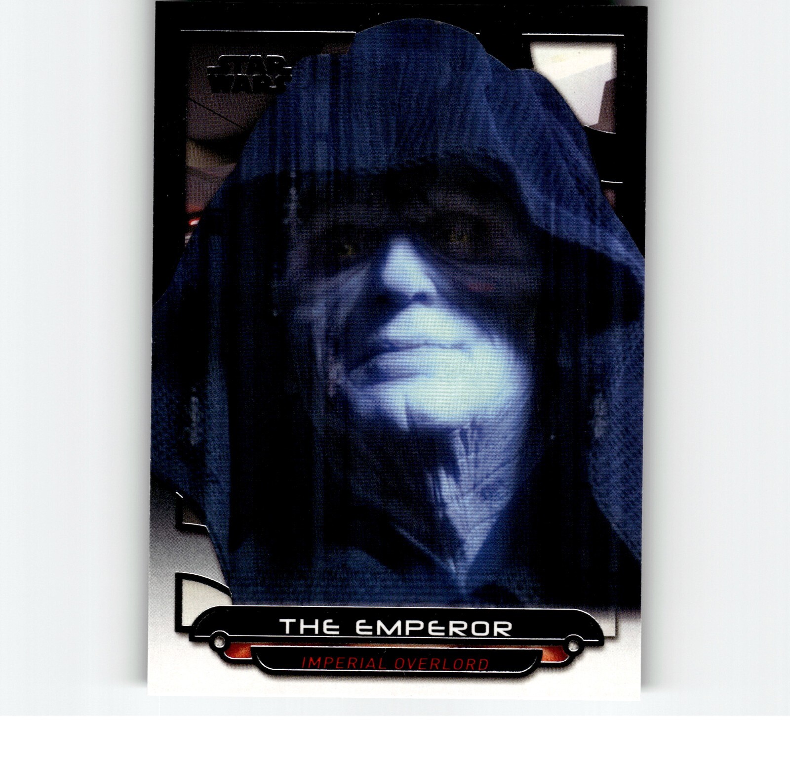 4-02-08 PWE. 2018 star wars galactic files BASE card #esb-18 the emperor