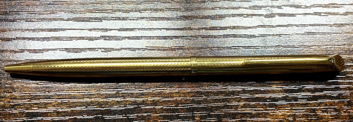 Kreisler Karat Crown H.G.E. Heavy Gold Electroplate Ballpoint Pen