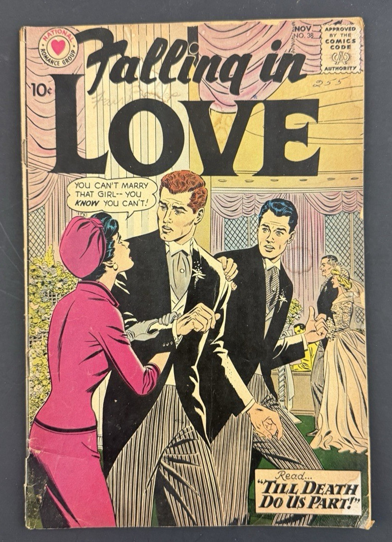 Falling In Love #38 DC Comics 1960 National Romance Group 10 cent cover (118)