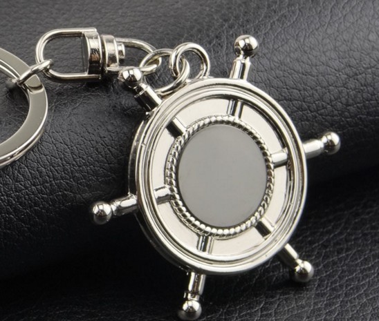 Custom Logo Bulk Rudder wheel keychain 20PCS per SET