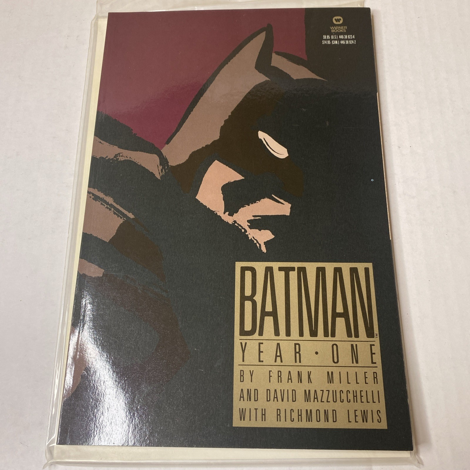 Batman Year One TPB 1st Print Aug 1998 Warner Books NM+ Beautiful Copy