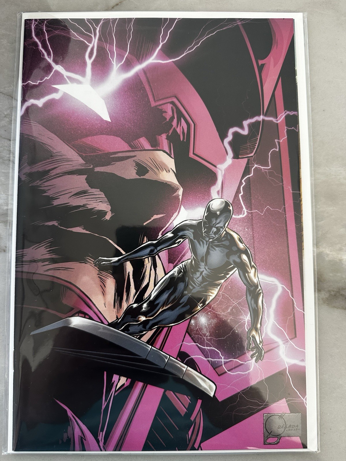Death Of The Silver Surfer #1 1:100 Joe Quesada Virgin Variant Marvel NM+