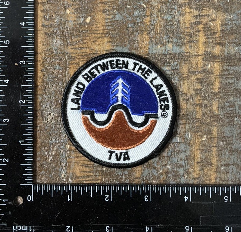 Vintage Land Between The Lakes TVA Tennessee Valley Authority Souvenir Patch