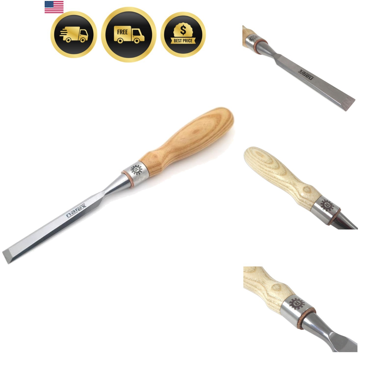 Richter Bevel Edge Chisel 1/2″ 13mm