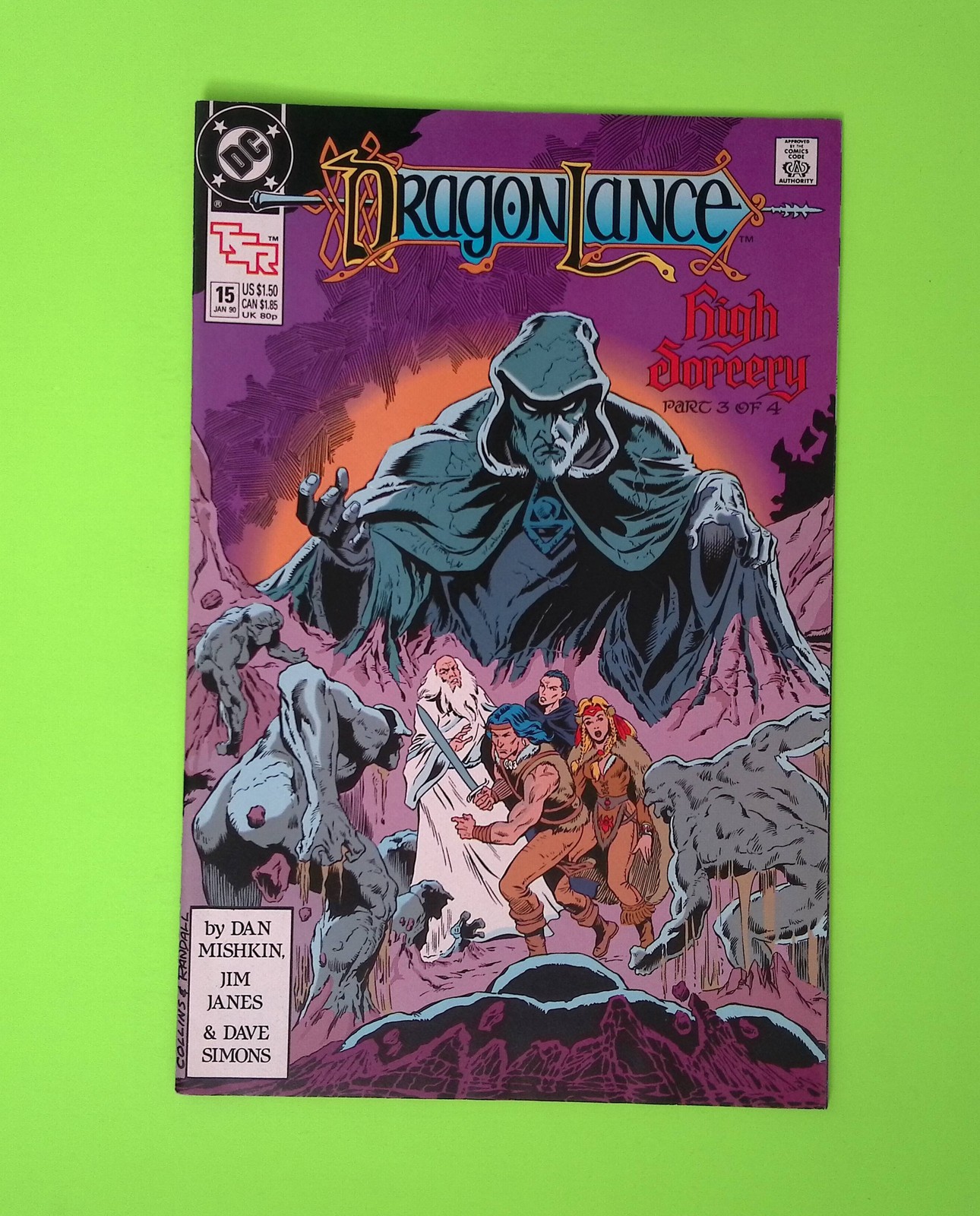 Dragonlance #15 1990 DC Comics High Grade Comic Book W313-107