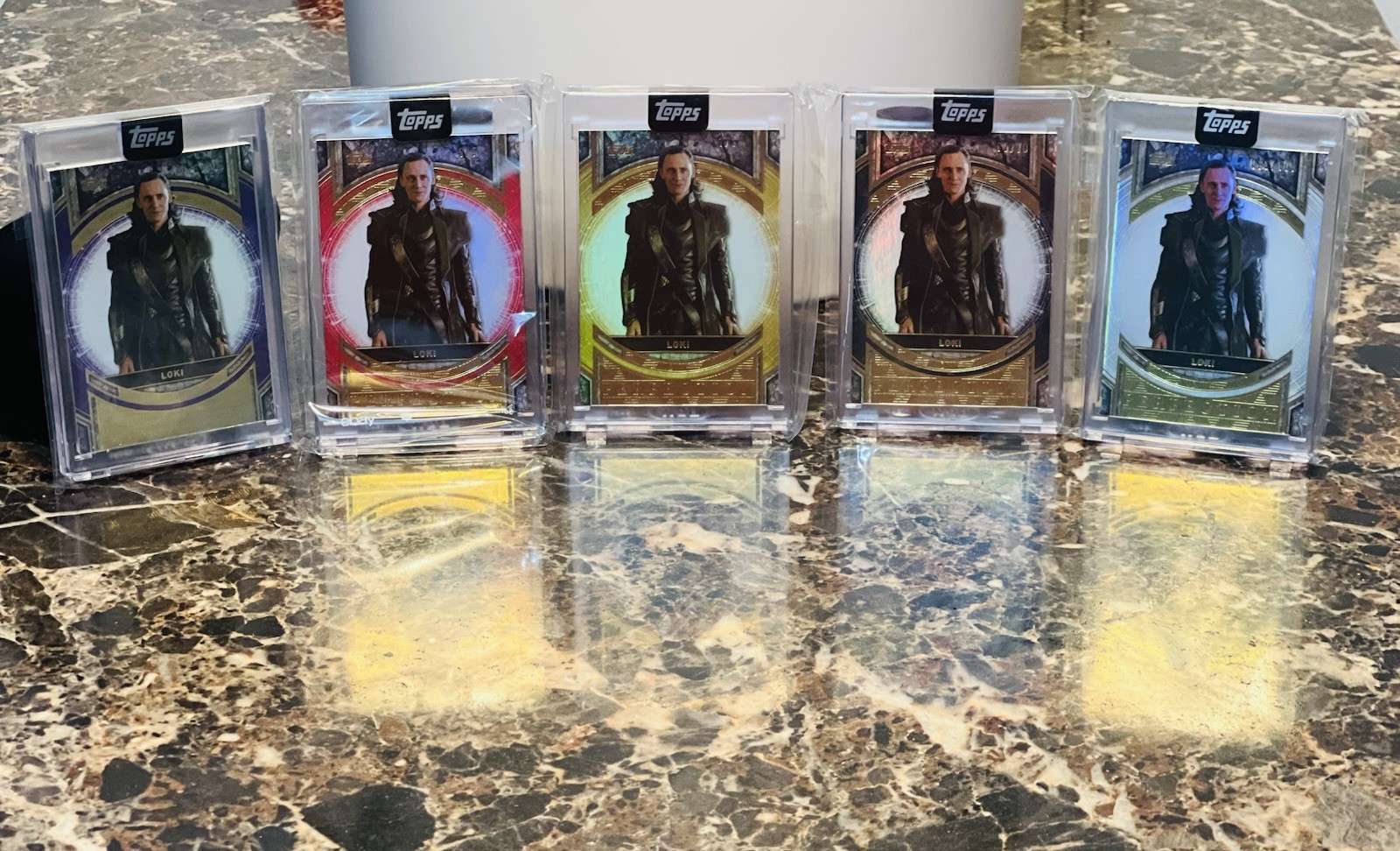 2025 Topps Marvel the Collector-Loki Perfection 1/1 & /5, /10, /15, /100