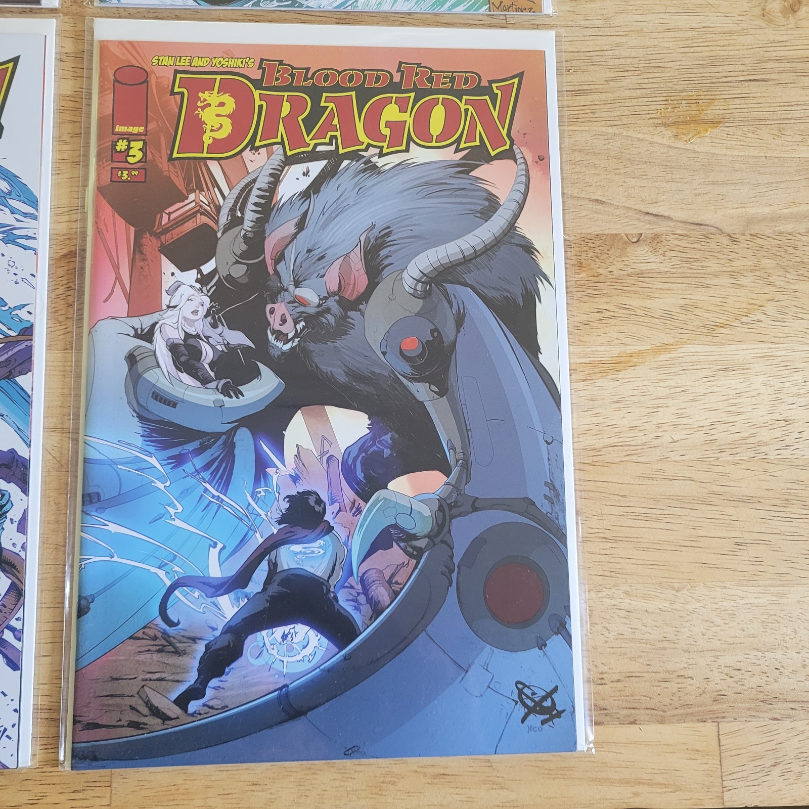 BLOOD RED DRAGON 0 1 2 3 IMAGE COMIC SET COMPLETE STAN LEE GOFF SORIANO 2011 NM