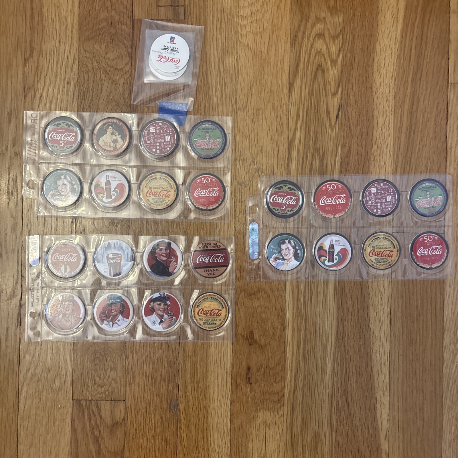 The Coca Cola Collection Coke Caps Set of 26