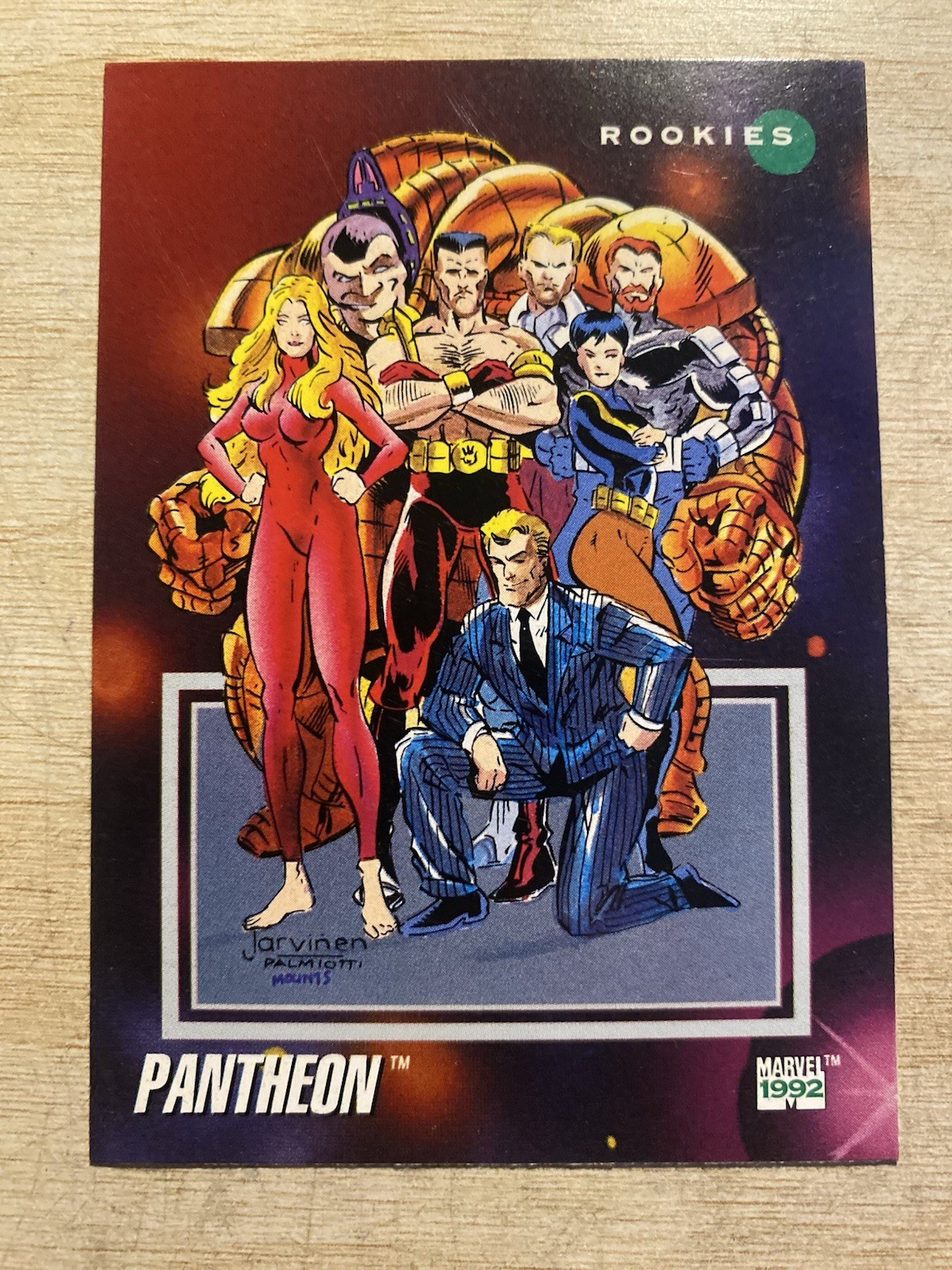 1992 Impel Marvel Universe #141 Pantheon Rookies