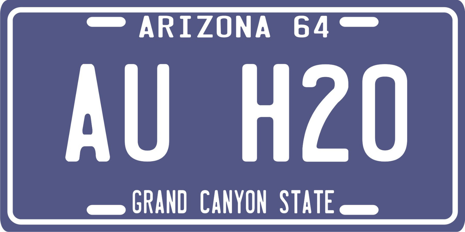 Barry Goldwater AU H20 1964 Presidential Campaign Replica Arizona License plate