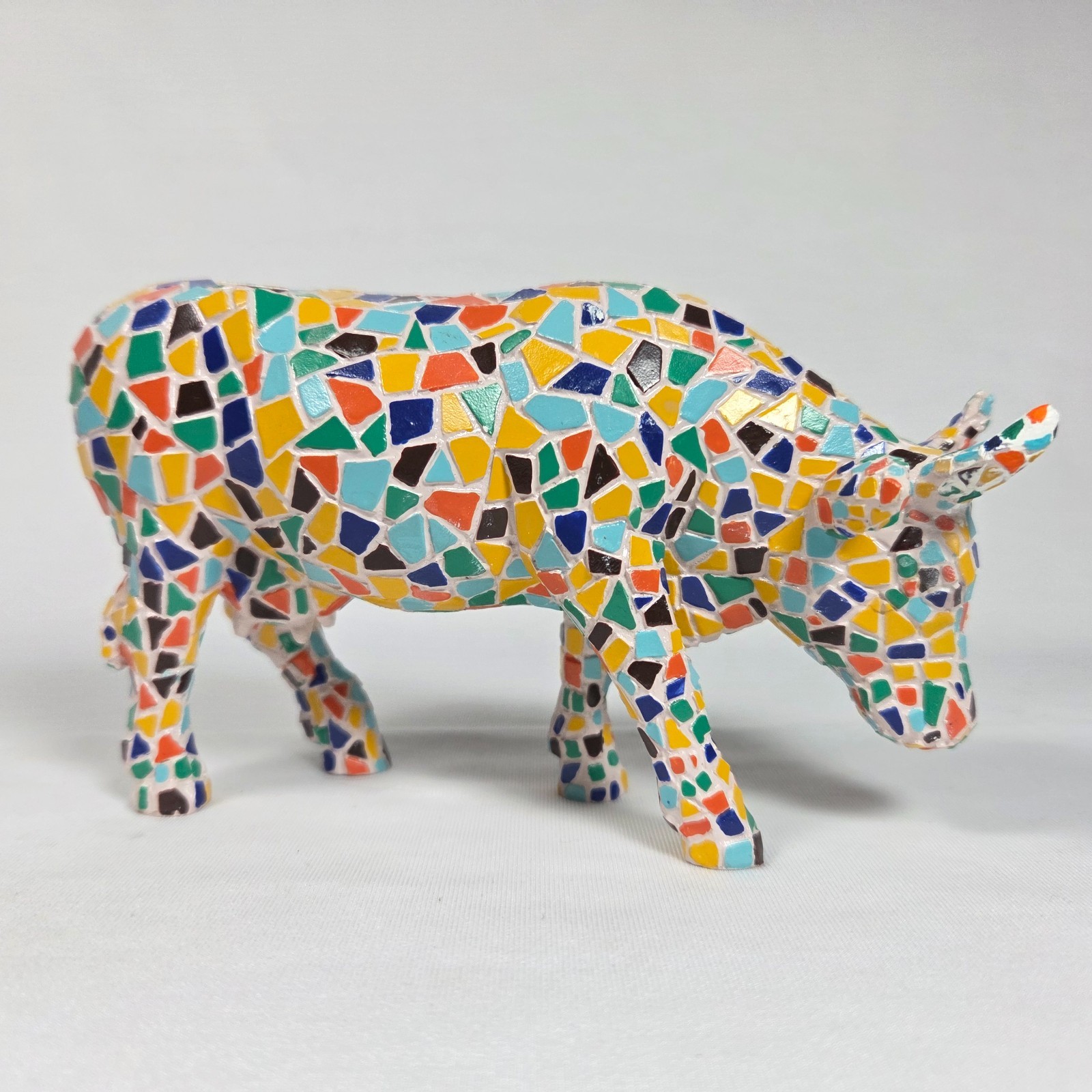 Cow Parade Westland Giftware Ceramic Moosaic Figurine 2002