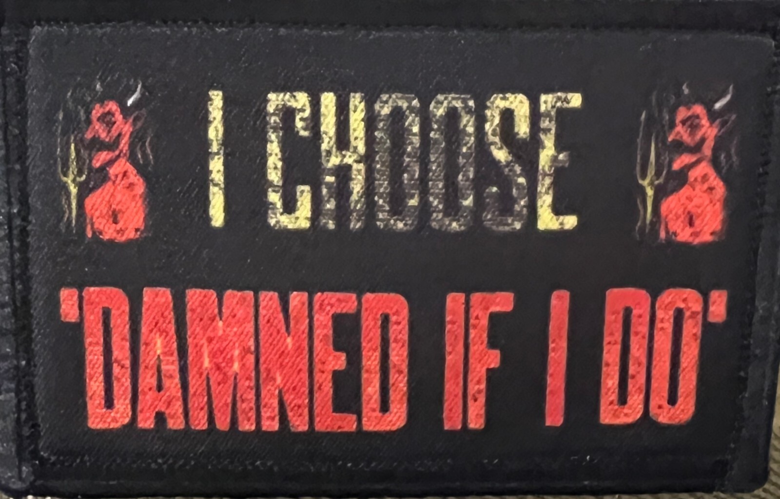 Never Forget Retro Funny Morale Patch Made in the USA