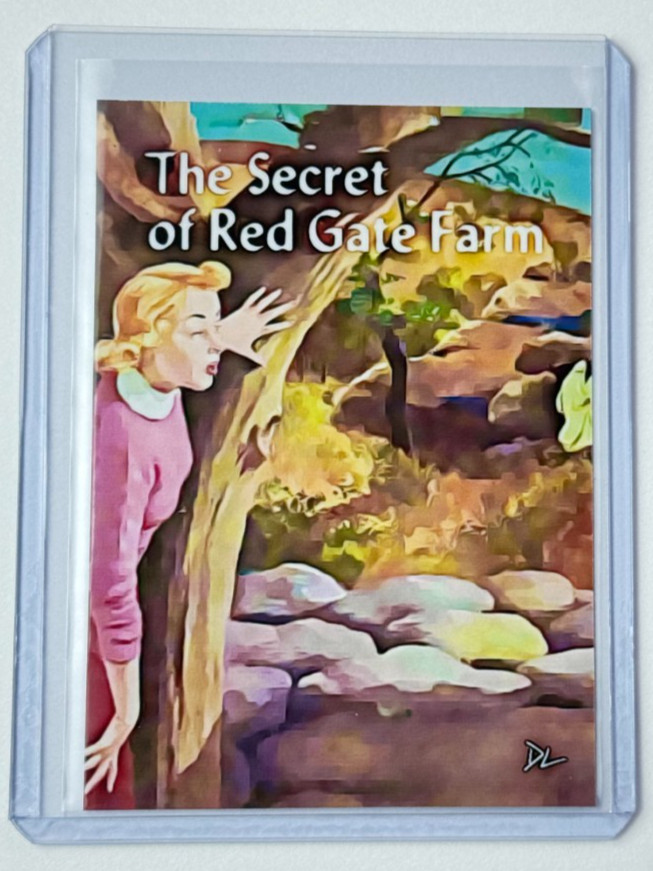 Nancy Drew Limited Artist Signed “The Secret Of Red Gate Farm” Trading Card 4/10