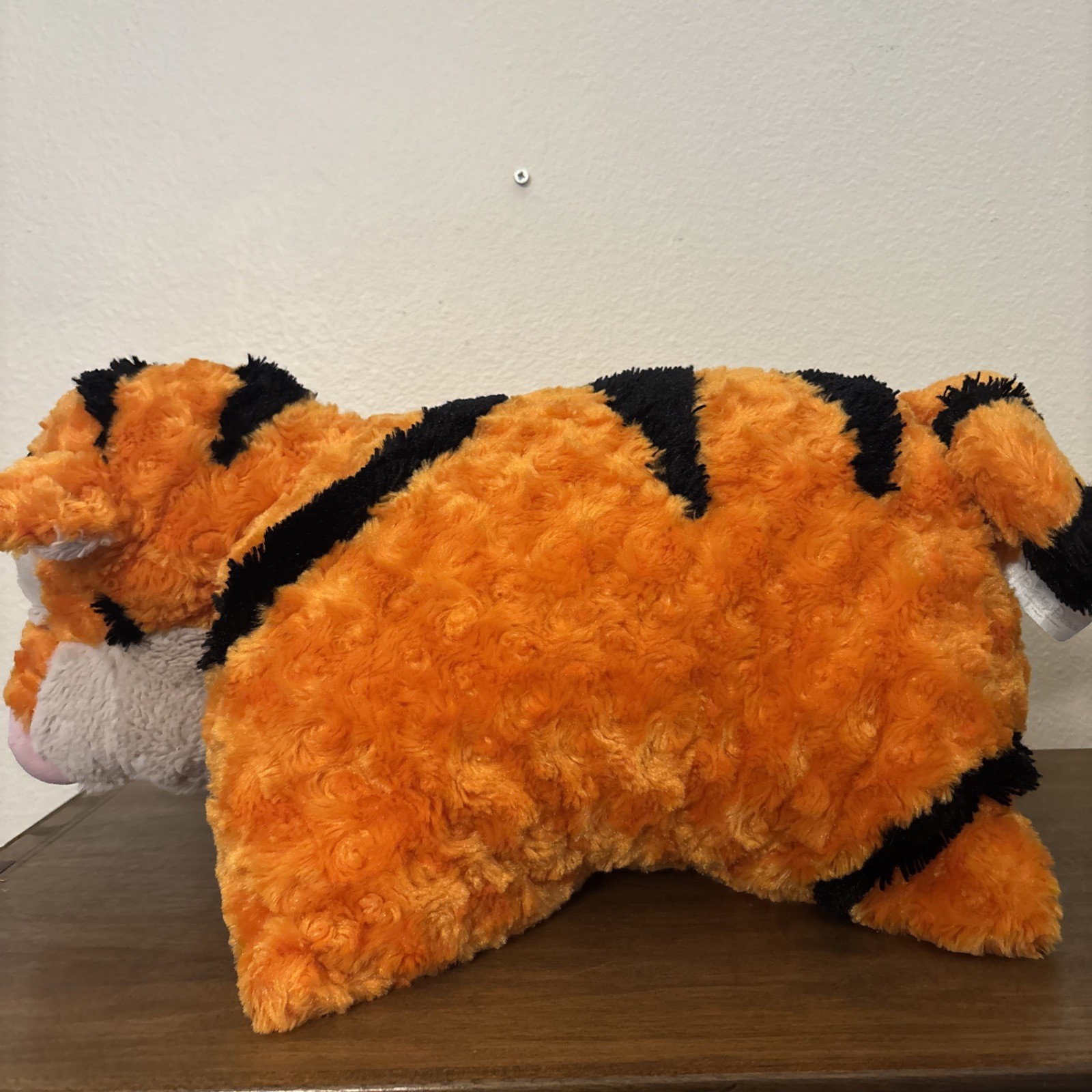 Disney Parks Tigger Pillow Pal Ultra Soft Plush Orange Black Winnie the Pooh