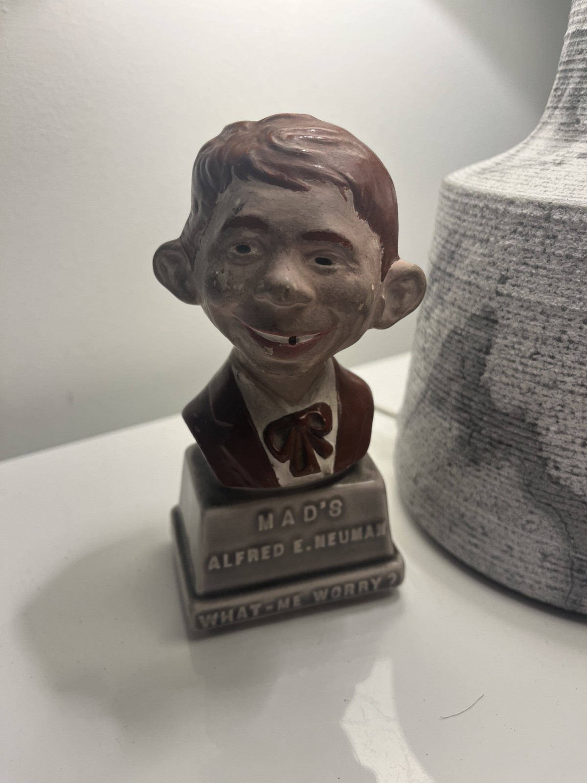 Alfred E. Neuman Ceramic Bust