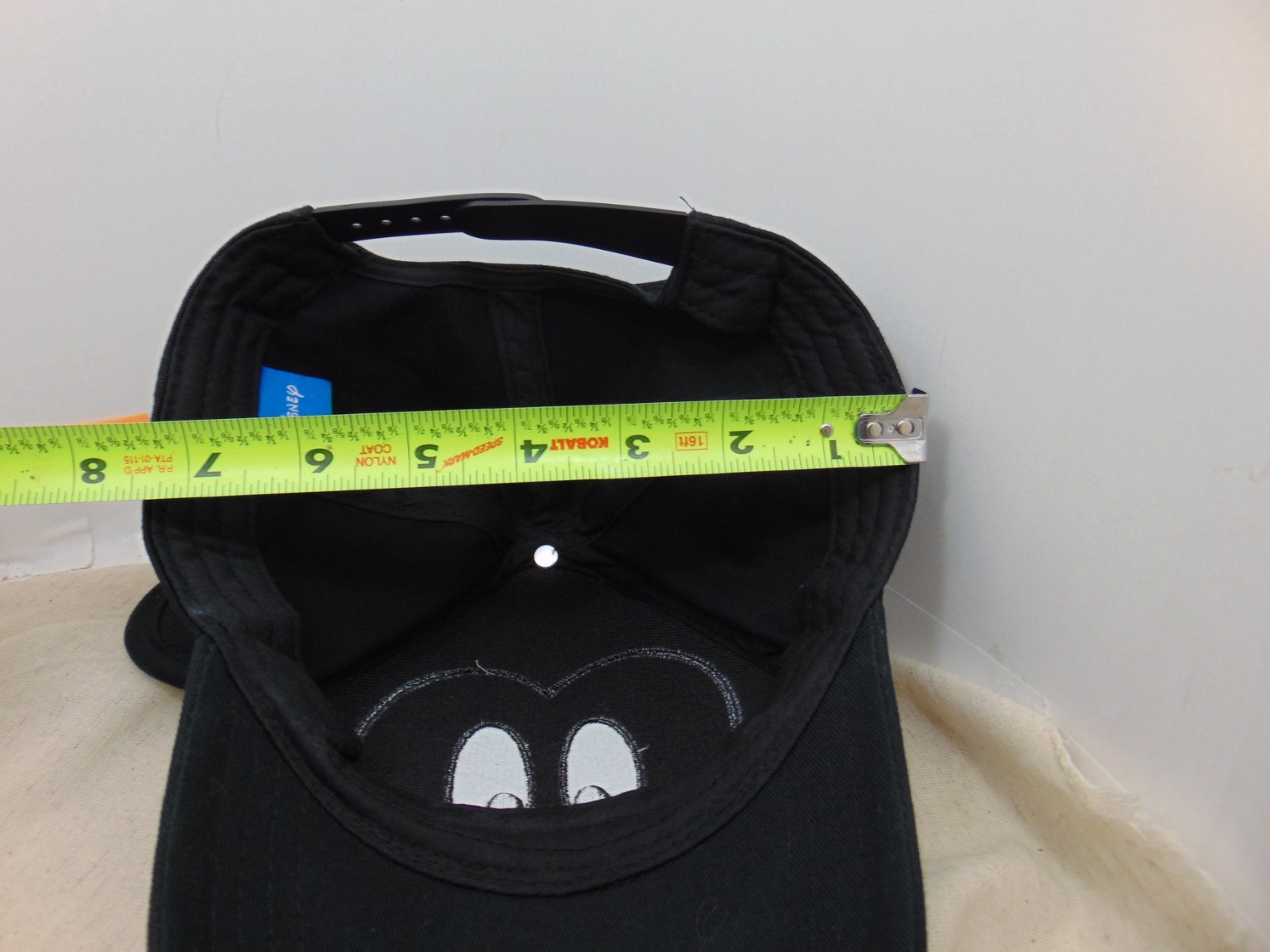 Disney Mickey Mouse Ears Face Cap Hat