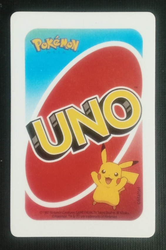 2019 UNO Pokemon Card Ditto Wild Card
