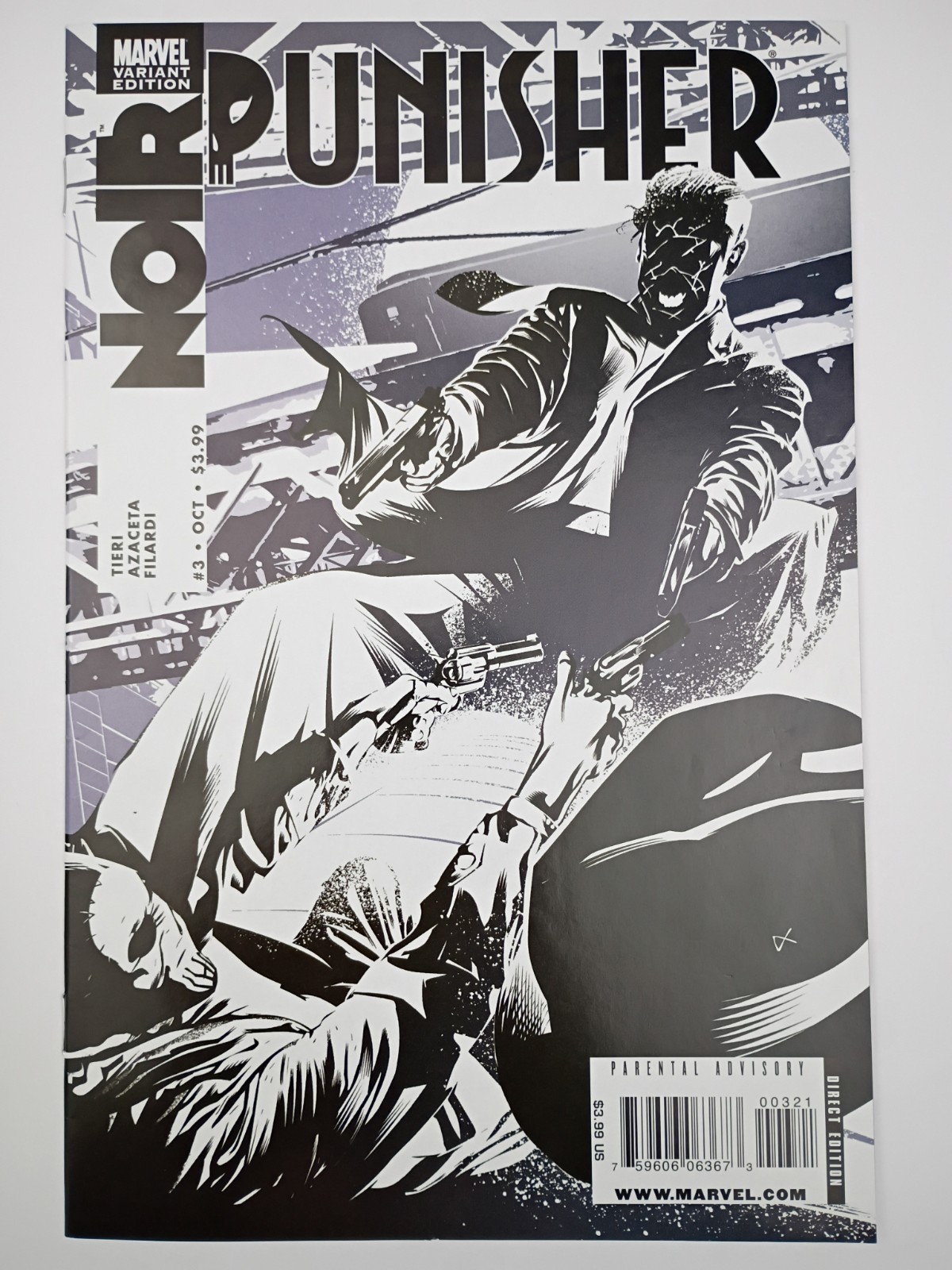 Punisher Noir #3 2009 Variant 🔥 NM