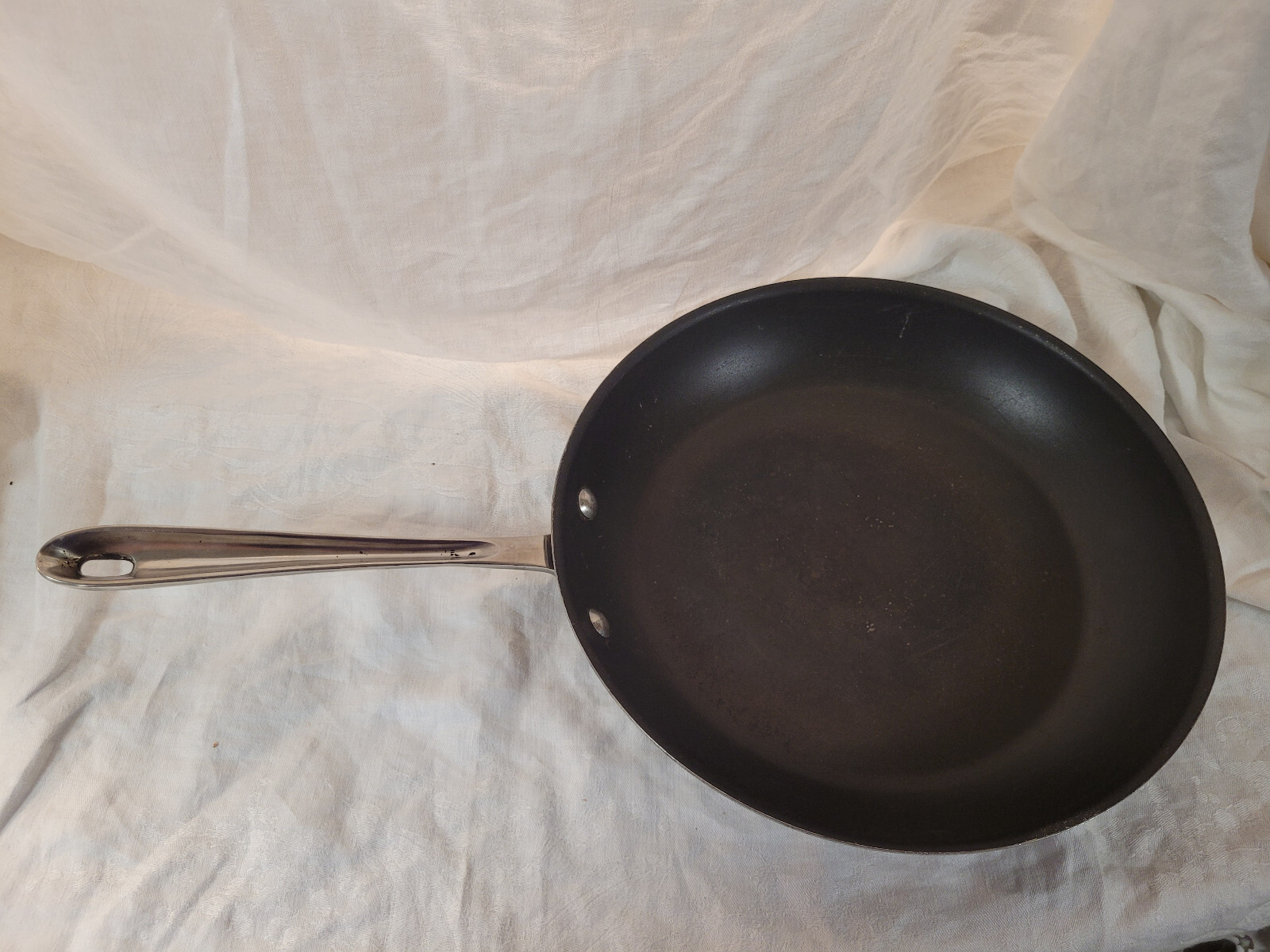 All Clad Metalcrafters 12″ Saute Pan Non Stick Pennsylvania Made USA Fry Skillet
