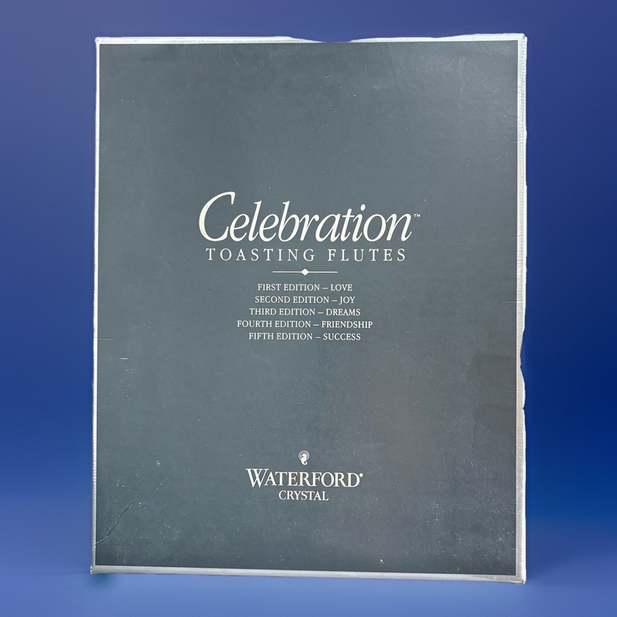 Waterford Crystal Celebration Love Toasting Flutes Set of 2 Champagne (M)