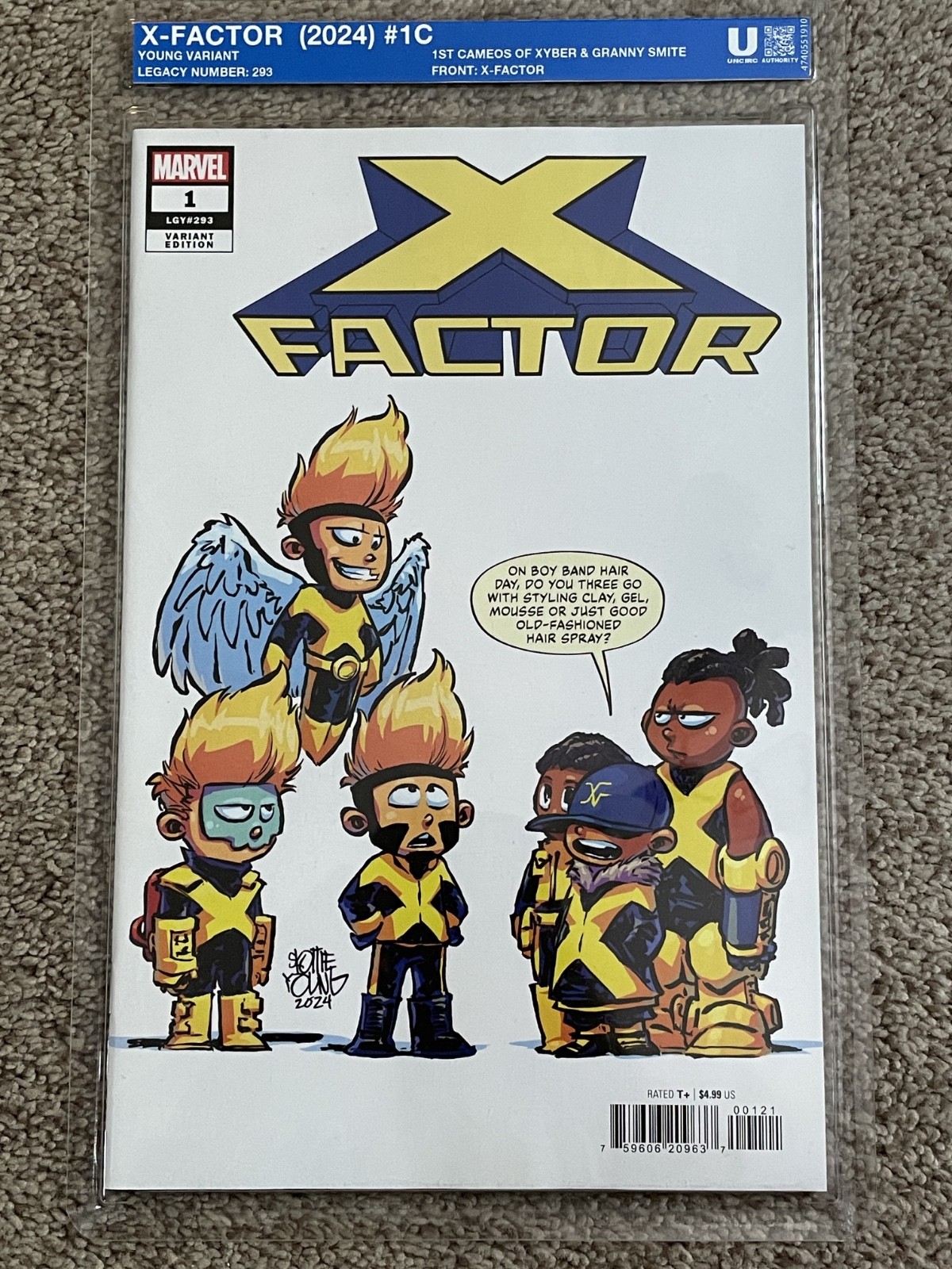 Marvel SKOTTIE YOUNG CollectForever Uncirculated Soft Slab Collection (Lot of 5)