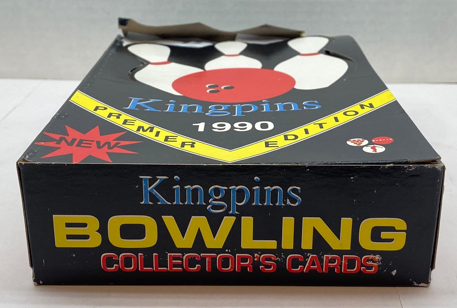 Kingpins Bowling Premiere Edition Vintage Card Box 36 Packs Collect-a-Card 1990