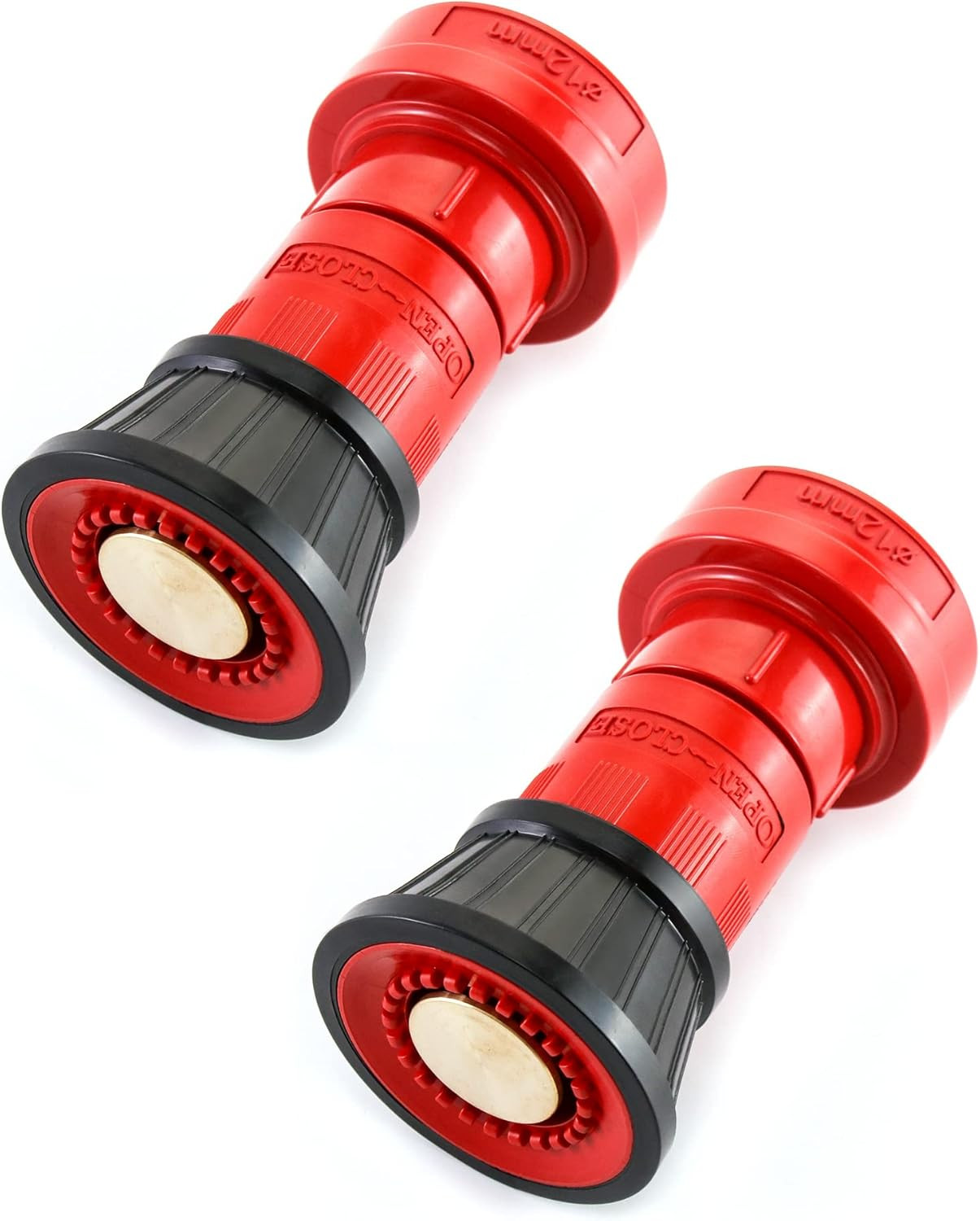 Fire Hose Nozzle 2 Heavy Duty NPSH/NPT Thermoplastic Constant Flow Fog Nozzle Fi