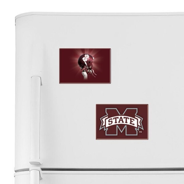 NCAA Mississippi State Bulldogs Car Magnets WinCraft Lot 4 Total Fridge Pack