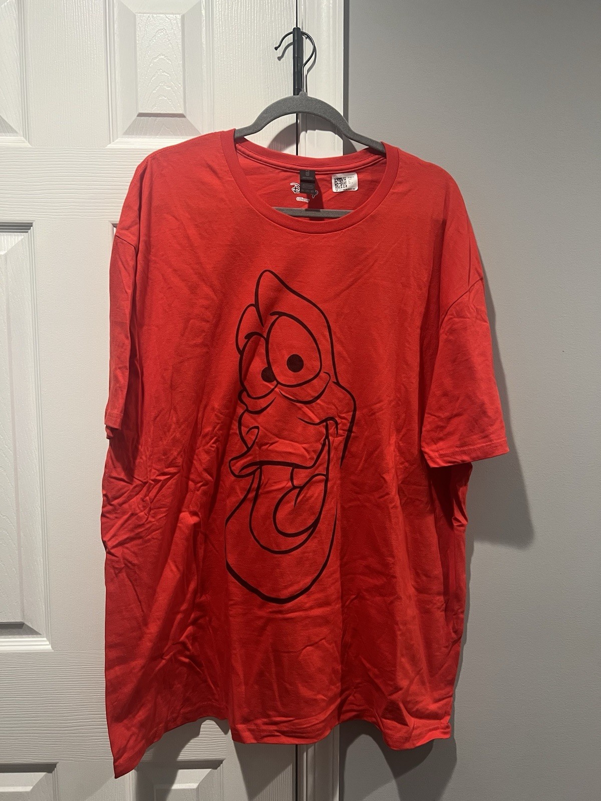 Sebastian Little Mermaid T Shirt Red 2XL Gildan Softstyle Graphic Tee