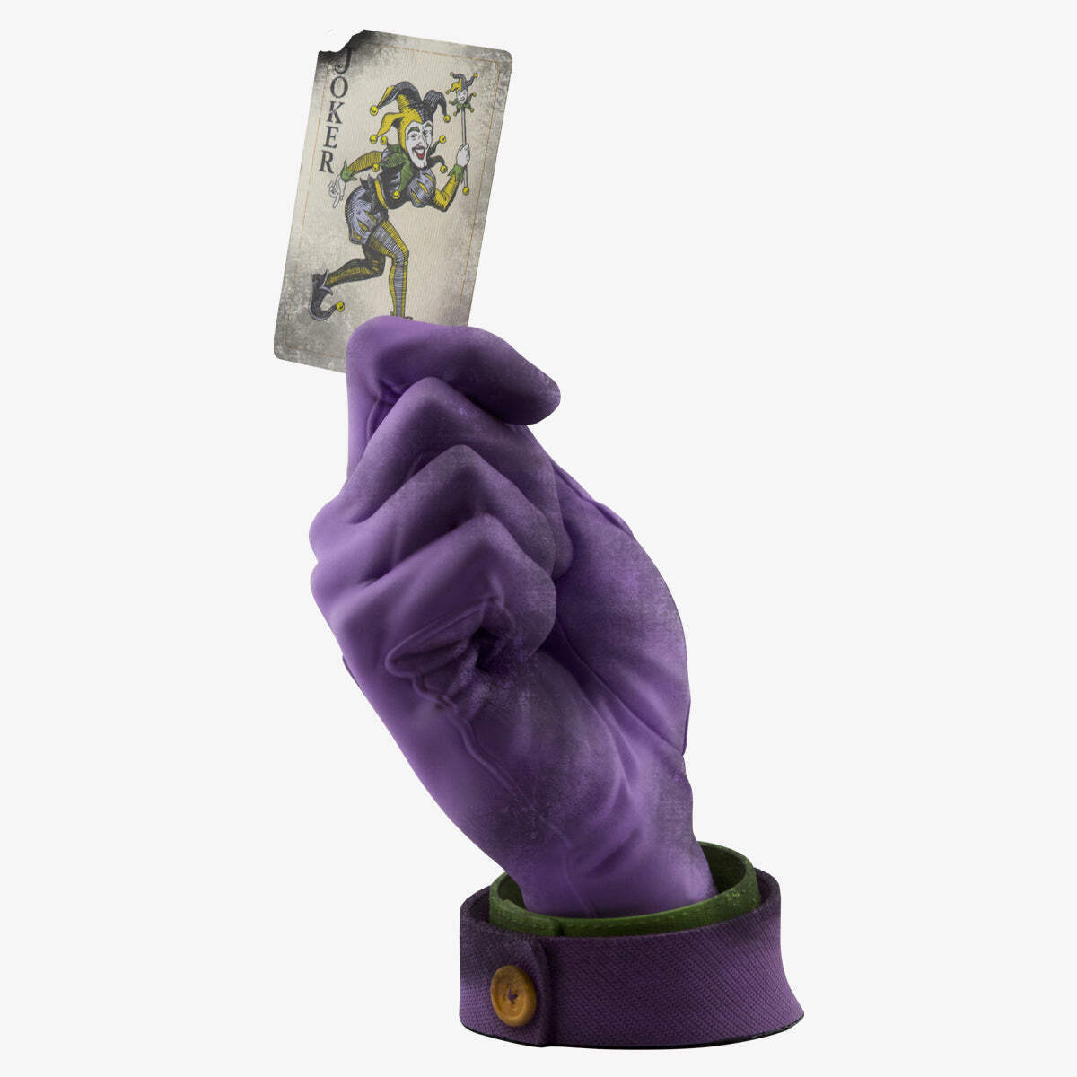 CRYPTOZOIC ENTERTAINMENT – The Joker Calling Card Statue – GOTHAM CITY GRIT
