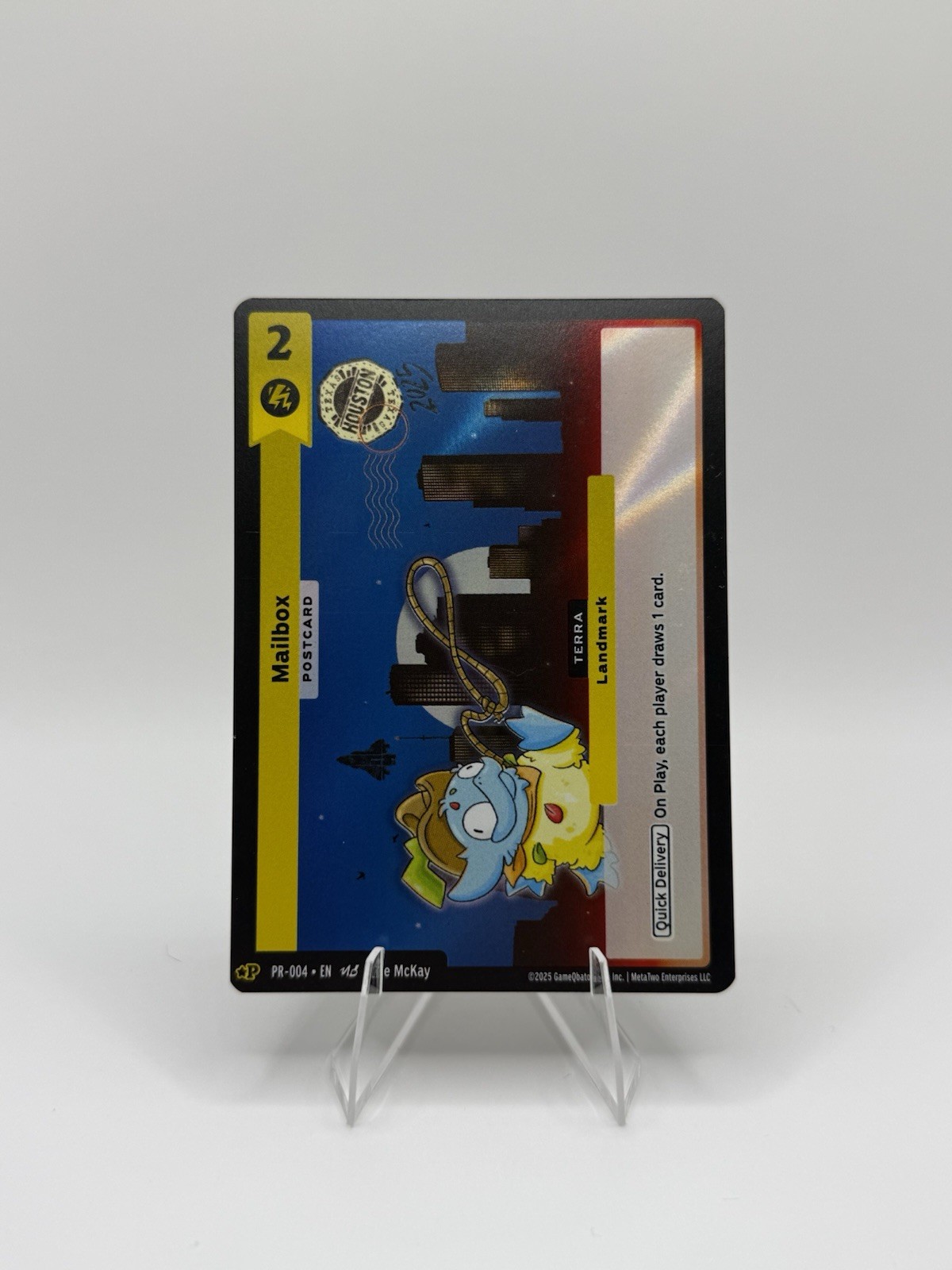 MetaZoo TCG – 2025 Houston Collect-A-Con Promo: Mailbox PR-004 – HOLO/FOIL!