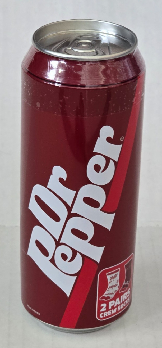 2025 Dr Pepper Socks in a Can NIP