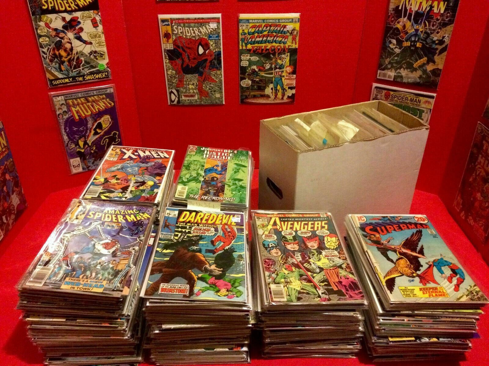 Huge Prime 25 Comic Book Comics Lot Marvel Dc Only Free Shipping