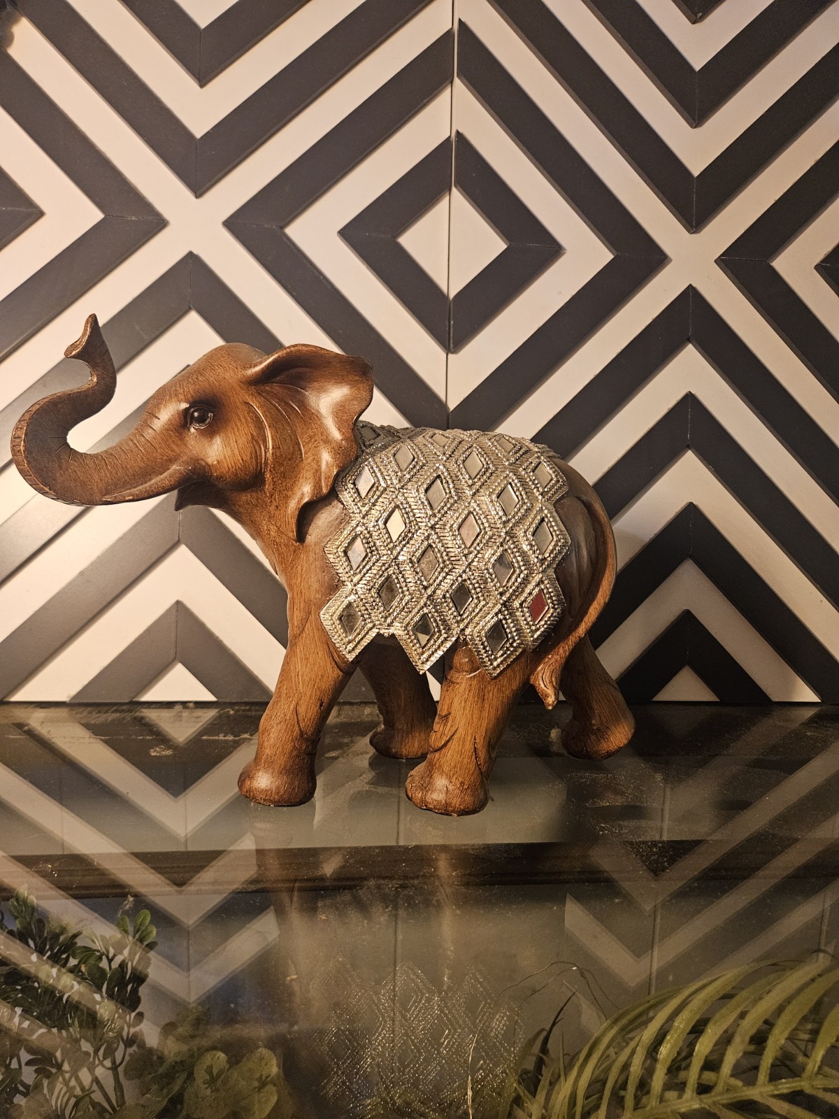 Lucky Wooden Elaphant Handcrafted