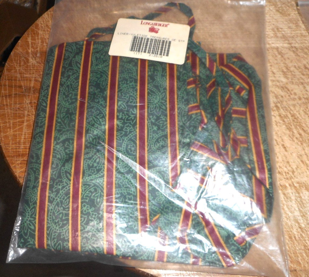 Longaberger Liner Yuletide Treasures OE STP 212618
