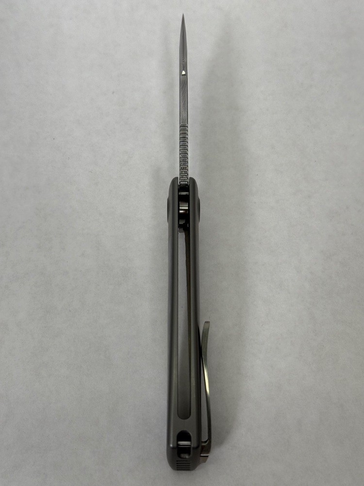 Sharp by Design Mini EVO – Harpoon Damasteel/Timascus from Brian Nadeau