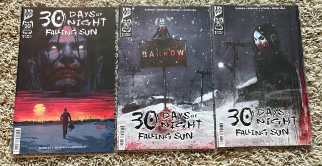 30 Days of Night: Falling Sun #1-3 Complete Set IDW Dark, 1st print LN
