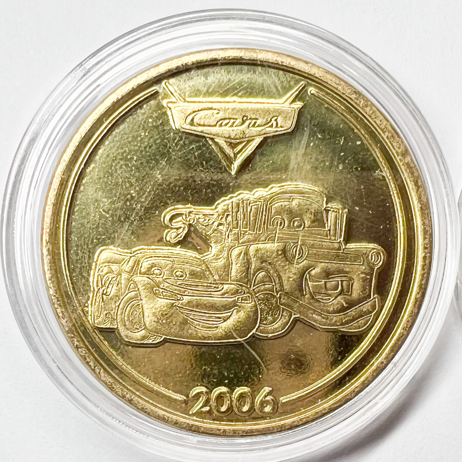 Cars 1, 2, and 3 Medallions 2024 Pixar Fest Disney