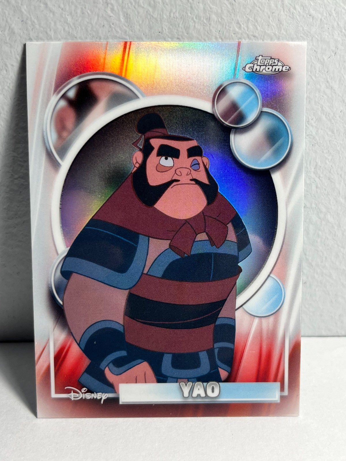 2026 Topps Chrome Disney #130 Yao Refractor